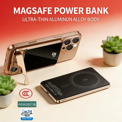 10000mAh/5000mAh Magnetic Power Bank 20W PD Fast Charging 3C Certified Mult