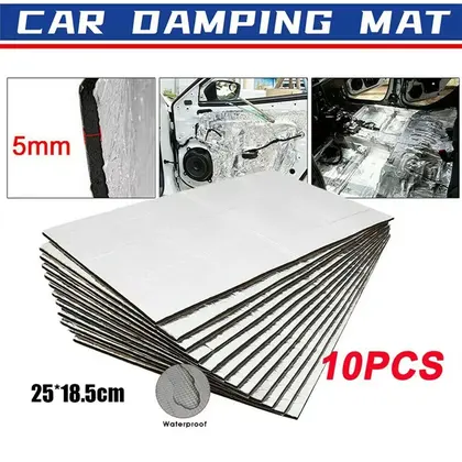 מכונית ואן סאונד Deadener Heat Mat מבודד רעשים עבור קול מכסה מנוע אוטומטי