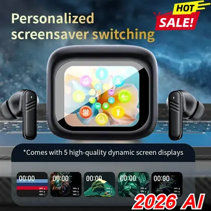 Professional ANC Earbuds AI Translator 100 Languages 40H Playtime
