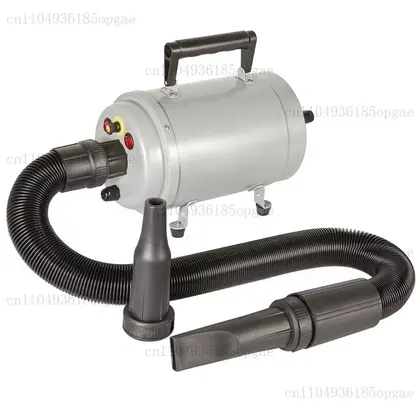 Secador de pelo para mascotas de 2800W, soplador de pelo de lujo para peluquería canina, velocidad ajustable, poco ruido