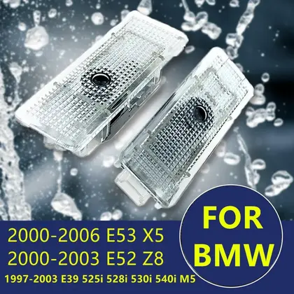 2X LED Puerta de coche Bienvenido Logo Proyector Luz de baja reflexión Accesorios para