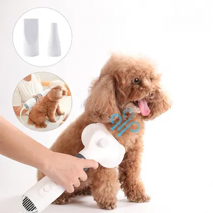 Secador de cuerpo para perros 3 en 1, secador de pelo silencioso para perros y cepillo de peine, aseo para gatitos