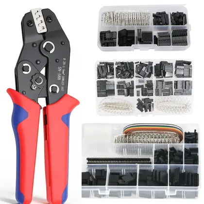 310PCS/620PCS/1550PCS Dupont Crimping To