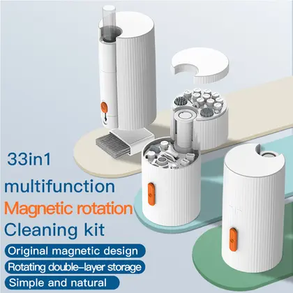 33-in-1 Magnetic Rotating Electronic Cleaning Kit All-in-One Digital Cleane