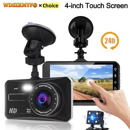 4Inch Touch Screen Dash Cam for Cars 1080P Single/ Dual lens Car DVR Video