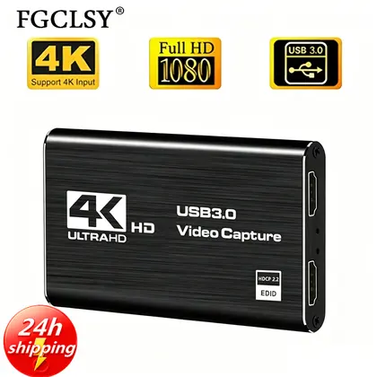 Tarjeta de Captura de Video 4K USB para Streaming