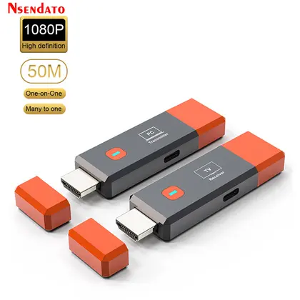 50M Wireless HDMI Video Transmitter Receiver 1080P Wireless HDMI Display