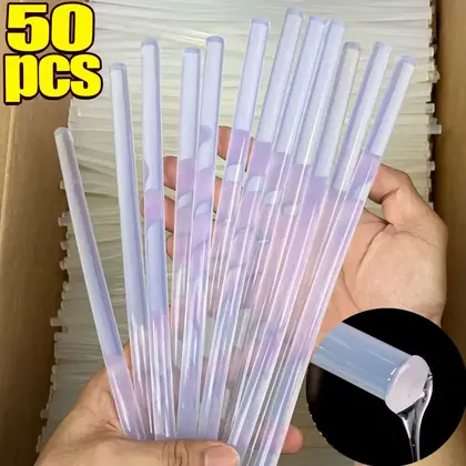 7mm / 11mm Transparent Hot Melt Glue Sticks Strong Visco Home DIY Tools for