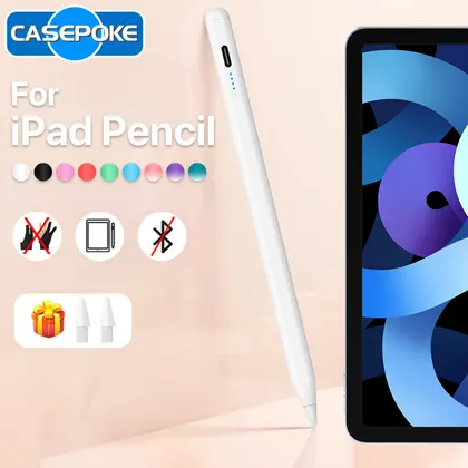Active Stylus Pen for iPad Pencil Pro Air Mini 2018-2025 with Palm Rejectio