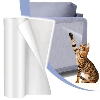 Anti Cat Scratch Furniture Protector Cat Training Protectors PVC Transparent Tap