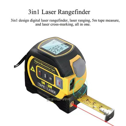 Digital laser distance meter