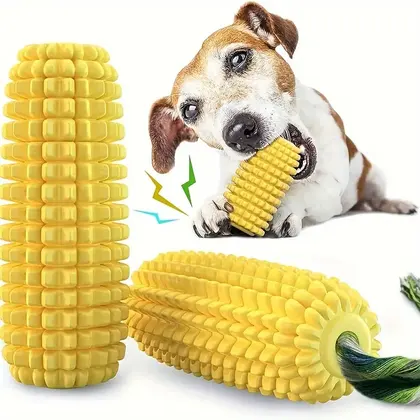 Juguetes para masticar perros para masticadores agresivos, perro interactivo chirriante duradero y resistente