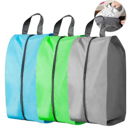 Dustproof Shoes Storage Bags Travel Portable Nylon Shoes Bag with Sturdy