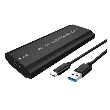 Caja Externa para Disco SSD M.2 NVMe USB-C