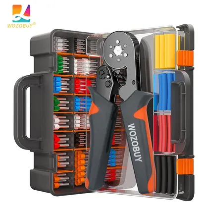 Ferrule Crimping Tool Kit with Ferrules