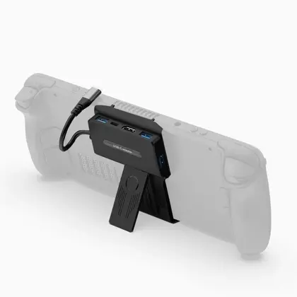 Base de conexión 5 en 1 para Steam Deck con USB-C y HDMI 4K a 60 Hz