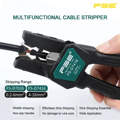 Pelacables FSE-D7026 - Pelacables automático para electricista profesional