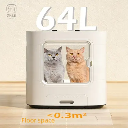 Secador de pelo para gatos completamente automático, secador profesional inteligente para perros