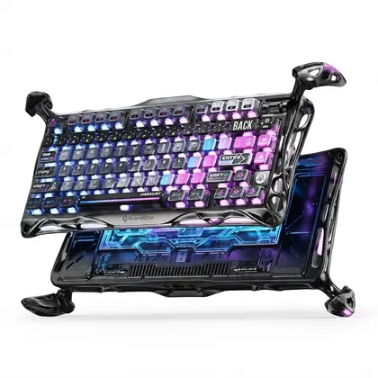 Gravity Planet K1 Pro 75% Tri-mode Hot-Swappable Dual Independent RGB Cyber