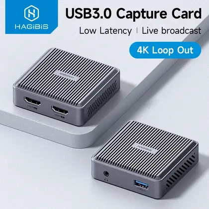 Tarjeta de Captura de Video 4K USB para Streaming