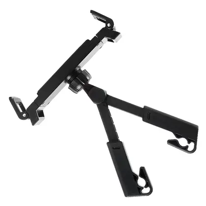 Soporte para tableta con reposacabezas, abrazadera ajustable, soporte para asiento de coche, rotación 360, Univers