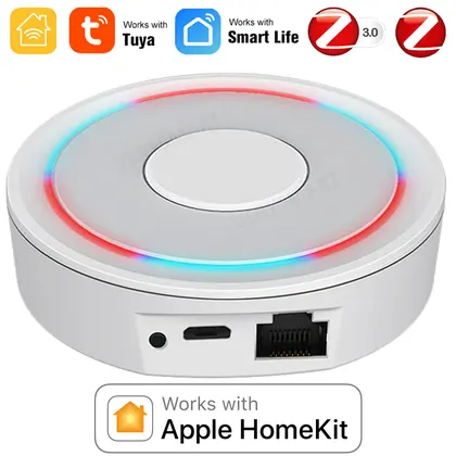 HomeKit ZigBee Gateway Hub Smart Home Bridge ZigBee APP Remote Control Work