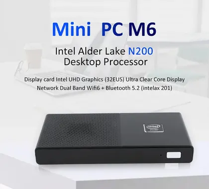 Mini PC Compacto con Windows 11 Intel N100
