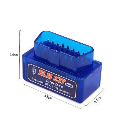 Mini Bluetooth ELM327 V2.1 V1.5 Auto OBD Scanner Code Reader OBDII Protocol