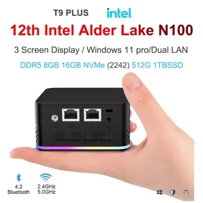 Mini PC Compacto con Windows 11 Intel N100
