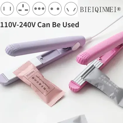 Mini Portable Heat Sealing Machine Food Vacuum Sealer Seal Packing Plastic