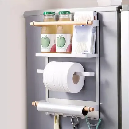 Multi-functional Refrigerator Side Shelf
