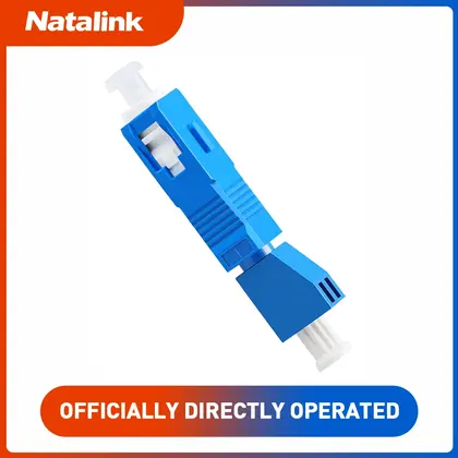 Natalink SC/UPC macho a LC/UPC hembra conector de fibra óptica FTTH monomodo