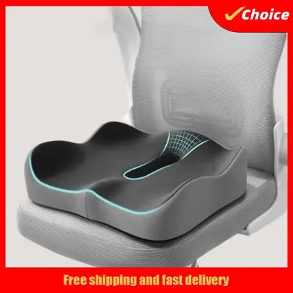 New Memory Foam Coccyx Cushion Comfort Pain Relief Car Seat Cushion Breatha