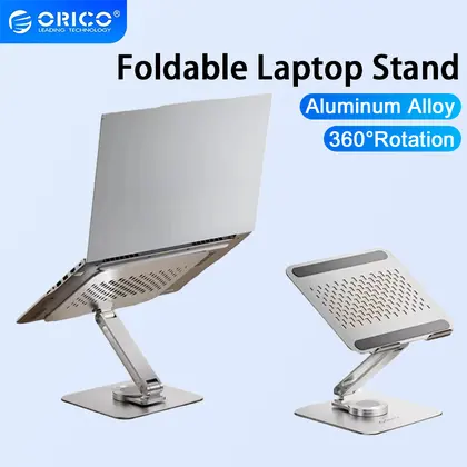 ORICO 360° Adjustable Notebook Stand Laptop Stand Foldable Aluminum Alloy