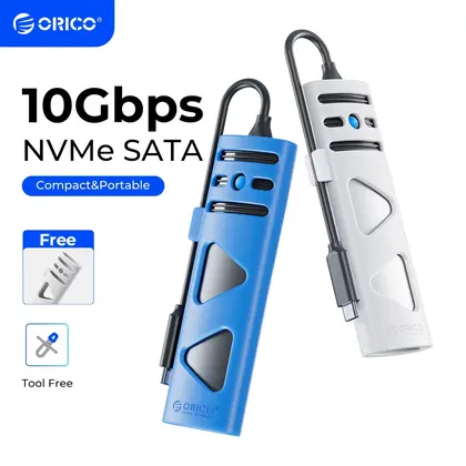 Caja Externa para Disco SSD M.2 NVMe USB-C