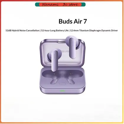 Original realme Buds Air 7 52dB Active Noise Cancelling True Wireless Earph