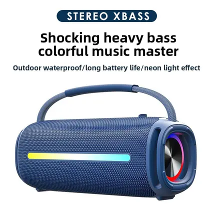Outdoor Portable Smart Speaker Dual Speakers 20W Strong Battery Life Heavy