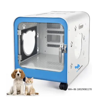 Secadores plásticos del ventilador de la secadora del sitio de la caja para los animales domésticos bajos automáticos