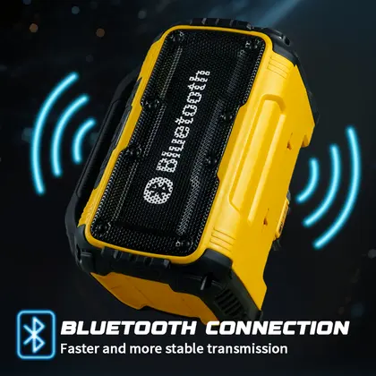 Portable Speaker Wireless Bluetooth-compatible Subwoofer Outdoor Constructi