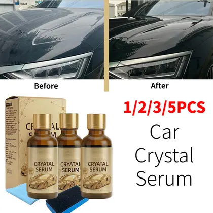 Professional 9H+ Ceramic Car Coating Kit, Nano Crystal Serum for Cars Polis