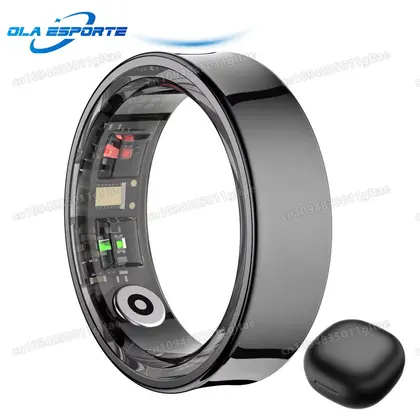 R10 Smart Ring With Charging Case Men Women Blood Pressure Health Sleep Mon
