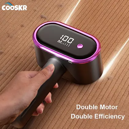 Rechargeable fabric shaver