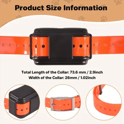 Collar con Localizador GPS Impermeable para Mascotas
