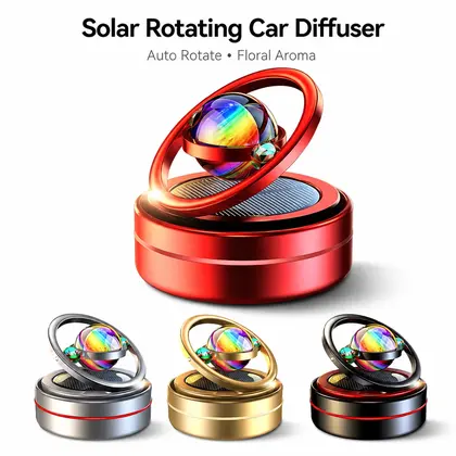 Ambientador solar giratorio para coche