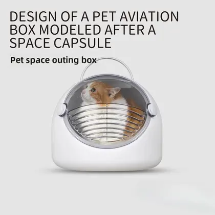Mochila para gatos de verano, portador, cápsula espacial transpirable, viaje para mascotas, gato bidireccional