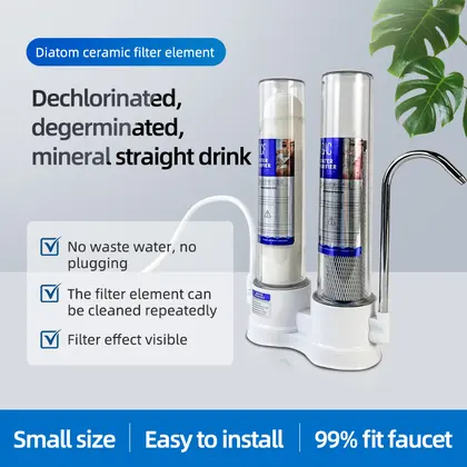 Purificadores de agua del grifo, sistema de filtración, filtro de agua para cocina, grifo de cerámica