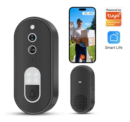 Timbre Inalámbrico con Cámara de Video Wi-Fi