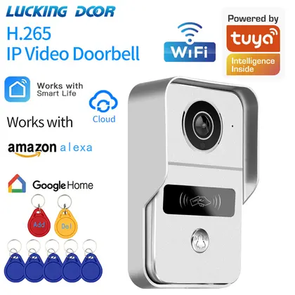 Timbre Inalámbrico con Cámara de Video Wi-Fi