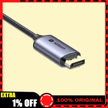 UGREEN 25158 Cable USB-C a DisplayPort 1.4 2m 8K 60Hz 4K 240Hz 32.4Gbps