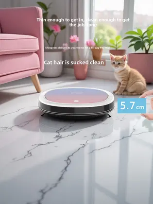 Robot Aspirador Inteligente con Función de Fregado